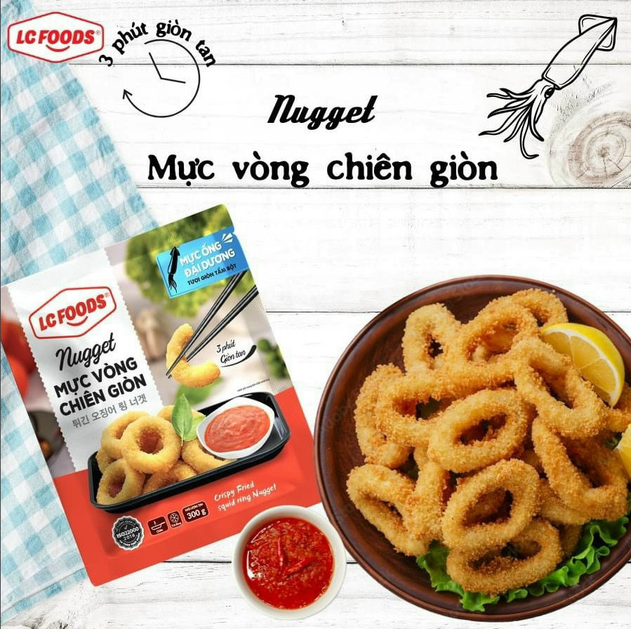 Mực Vòng Chiên Giòn