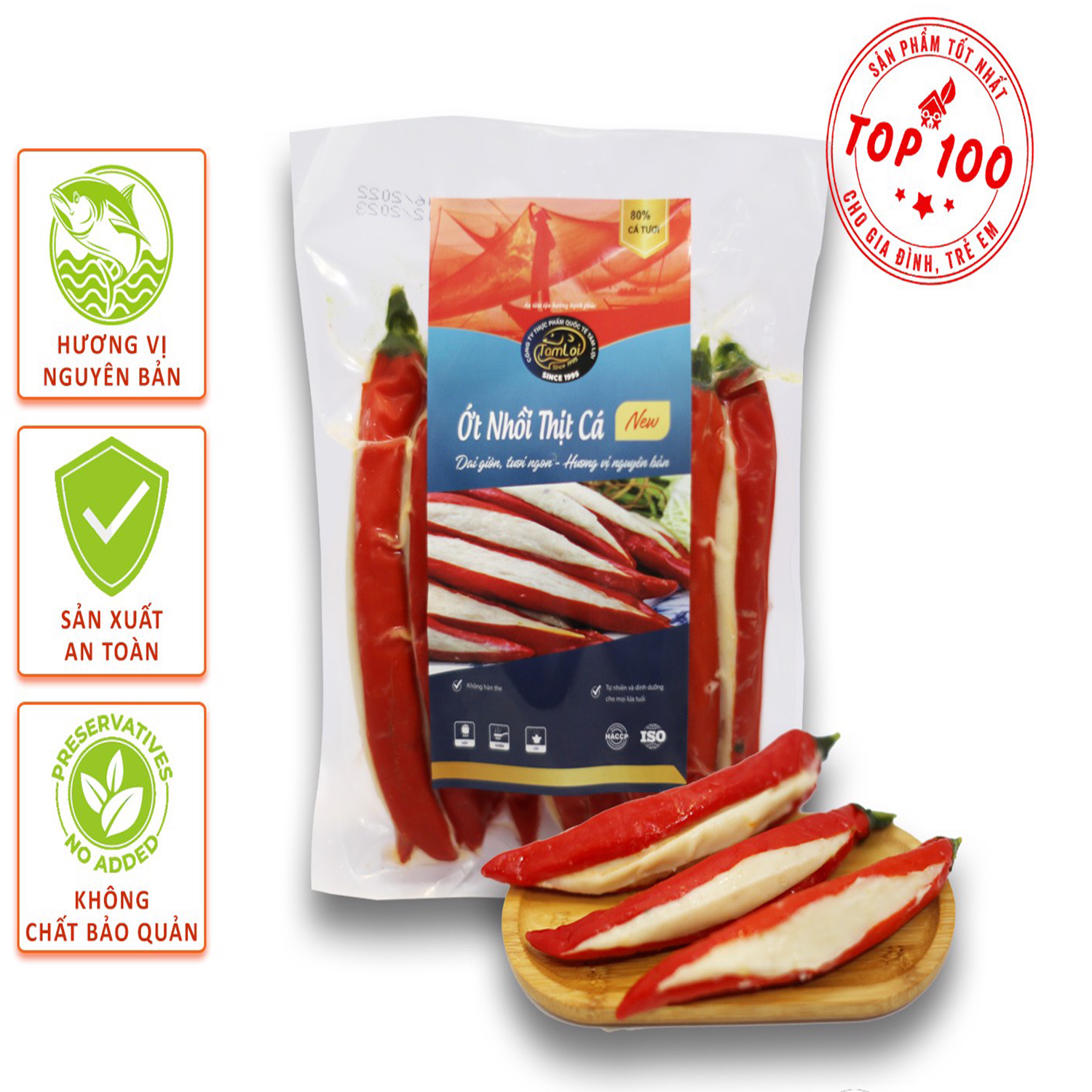 Ớt Nhồi Thịt Cá