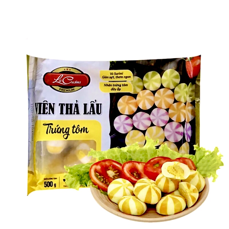Viên Nhân Trứng Tôm